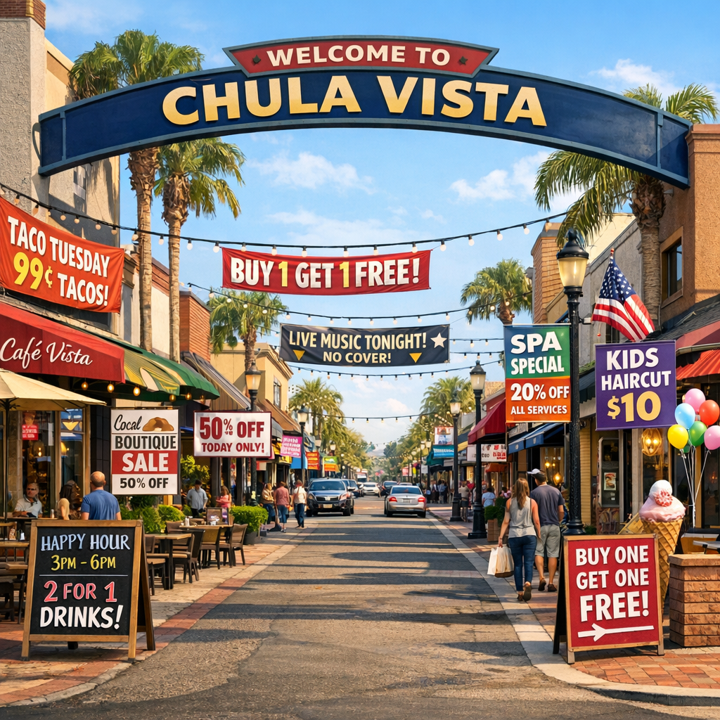 Discover Exclusive Deals from Chula Vista’s Local Businesses