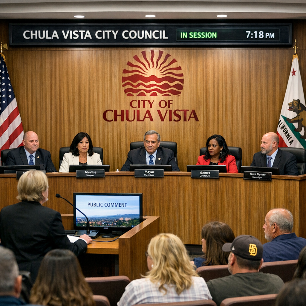 Chula Vista City Council Halts Proposed Government Overhaul Amid Transparency Concerns