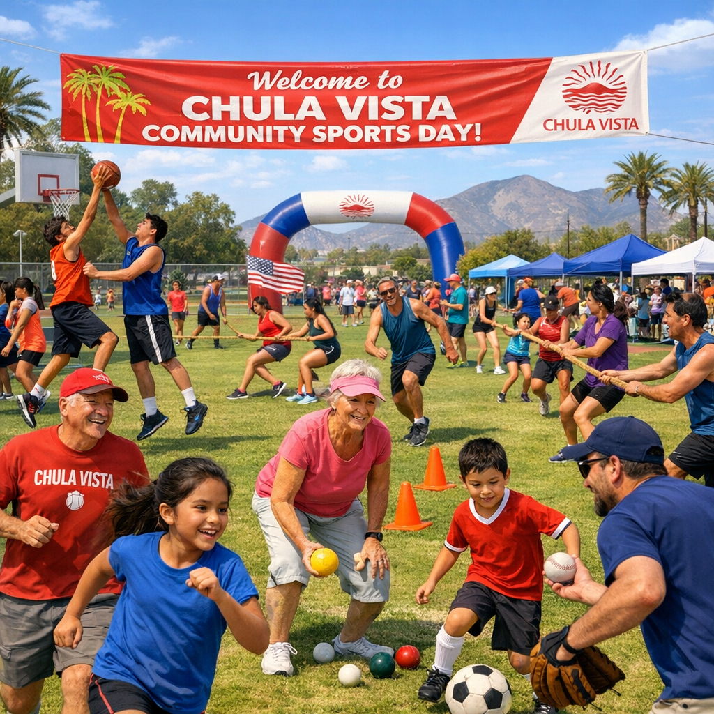 Chula Vista’s Thriving Sports Scene: Opportunities for All Ages